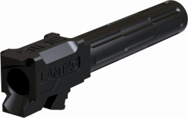 Lantac 01GBG19NTHBL 9INE For Glock 19 9mm Luger 4.01" Black Fluted