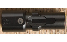SilencerCo AC2604 3-Lug Muzzle Device 9mm 1/2x28" Threads Black