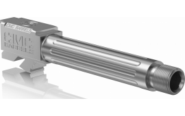 CMC Triggers 75525 Match Precision Fluted Barrel compatible with Glock 19 Gen 3&4 9mm 4.01" TB Stainless