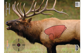Birchwood Casey 35404 Pregame Elk Target Elk Paper Target 16.50" x 24" 3 Per Pkg