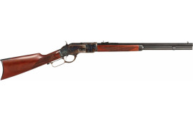 Taylors and Company 2043COM 1873 Comanchero Lever 357 Magnum 20" 10+1 Walnut Stock Case Hardened