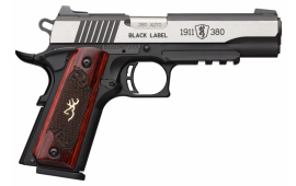 Browning 051971492 1911-380 Black Label Medallion PRO 4.25 NS