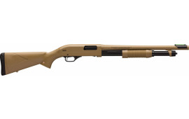 Winchester 512326395 SXP Pump 12GA 18" 3" Dark Earth Composite Stock Aluminum Alloy Receiver