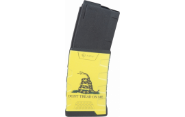 Mission First Tactical EXDPM556GF Extreme Duty  Black with Gadsden Flag Detachable 30rd for 223 Rem, 5.56x45mm NATO AR-15, M4