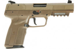FN 3868900754 Five-seveN  5.7x28mm  4.80" Barrel 10+1 ,  Flat Dark Earth , Mounting Rail