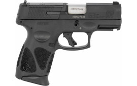 Taurus G3CP Semi-Automatic Pistol 9mm 12rd Mag 3.26" Barrel Black Finish - TORO - Optics Ready - 1-G3CP931