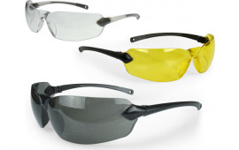 Radians Overlook Shooting Glasses Combo Pack Black Clear Amber Lens 3/ct