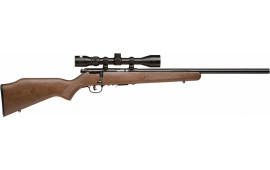 Savage 96222 93R17 GVXP Bolt 17 HMR 21" 5+1 Hardwood Stock Blued