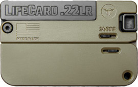 Trailblazer Firearms LC1ODG Lifecard .22LR Single Shot OD Green