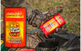 Wildlife Research 1247 Scent Killer Gold Antiperspirant & Deodorant Odor Eliminator Odorless Scent 2.25 oz