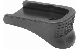 Pachmayr 03886 Grip Extender  made of Polymer with Black Finish for Glock G43 2 Per Pack