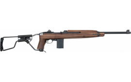 Auto Ordnance AOM150 M1 Carbine Paratrooper Semi-Auto 30 Carbine 18" 15+1 Folding Walnut Stock Black Parkerized