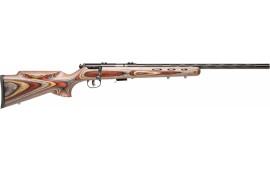 Savage 96770 93R17 BRJ Bolt 17 HMR 21" 5+1 Laminate Multi-Color Stock Blued
