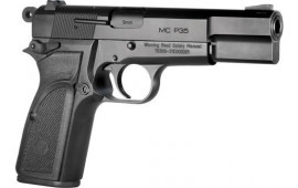 EAA 390450 MCP35 Hi-Power 9mm 4.89" Barrel 15rd Semi-Auto Pistol - Adjustable Sights, Black