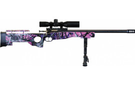 Crickett 22 LR Precision Rifle Muddy Girl Complete Package Blued Scope