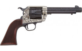 E.M.F W45ALO512NMCW DLX Alchimista III .45LC 5 1/2" OCT. BL/SIL Walther Revolver