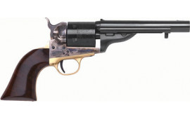 Cimarron CA908 1872 Open TOP Navy .38SP 5.5" FS CC/BLUED Walnut Revolver