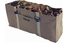 Higdon Outdoors 37124 X-Slot Decoy Bag Universal Tan 600D Polyester 36"L x 24"W x 16"H Holds up to 24 Decoys