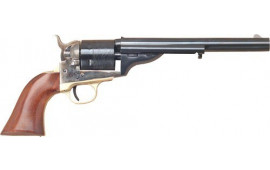 Cimarron CA913 1872 Open TOP Navy .44SPL 7.5" FS CC/BLUED Walnut Revolver