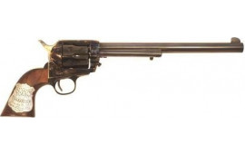 Cimarron Wyatt Earp Frontier Buntline Old Model .45 LC 10" Barrel 6rd Revolver, Walnut Grips W/ Inlaid "Peacekeeper" Plaque