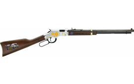 Henry H004EMS Golden Boy EMS Tribute Edition Lever 22 Short/Long/Long Rifle 20" 16 LR/21 Short Walnut Stock Blued Barrel/Nickel Receiver