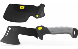Hawk HWK-HATCH Hatchet  2.50" Blade Axe Stainless Steel Blade Black/Gray GRN w/Rubber Overlay Handle 9.46" Long
