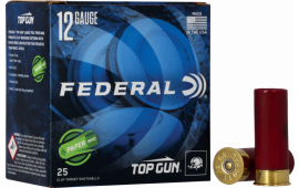 Federal TG12WS175 Top Gun 12GA 2.75" 1oz #7.5 Shot - 25sh Box