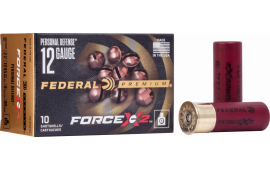 Federal PD129FX200 Force X2 12GA 1.75" 6 Pellets 00 Buck Shot - 10sh Box
