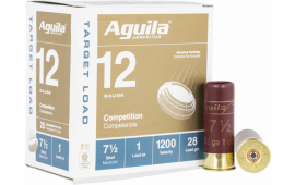 Aguila 1CHB1304 Target Load 12GA 2.75" 1oz #7.5 Shot - 25sh Box