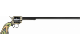 Heritage Mfg RR22CH16 Rough Rider 6rd 16" Case Hardened Steel with Camo Laminate Grips Revolver