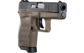 Diamondback DB0200P061 DB9 Micro-Compact 3.10" 6+1 Flat Dark Earth Black Stainless Steel Slide Flat Dark Earth Polymer Grip