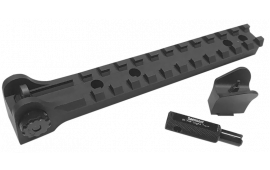 Samson 04-04082-01 B-TM Sight Package Black Anodized Overall Steel Front & Rear Sight Aluminum Base for Ruger 10/22 Drilled & Tapped Rec