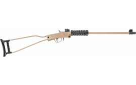 Chiappa Firearms 500255 Little Badger 22 LR 1 16.50" Desert Sand Cerakote Overall Steel Folding Stock Adjustable Sights & Picatinny Rails