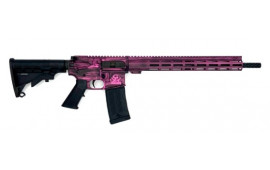 Great Lakes AR-15 5.56 16" SS BBL 30rd Semi-Auto Rifle, Prison Pink