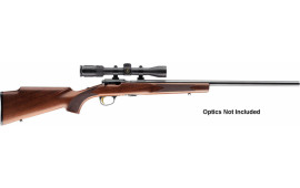 Browning 025176270 T-Bolt Target/Varmint Bolt 17 Hornady Magnum Rimfire (HMR) 22" 10+1 Walnut Stock Blued