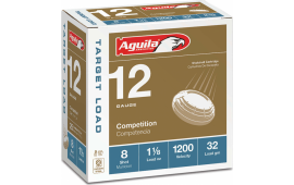 Aguila 1CHB1358 Target Load Standard Velocity 12 Gauge 2.75" 1 1/8 oz 8 Shot - 25sh Box