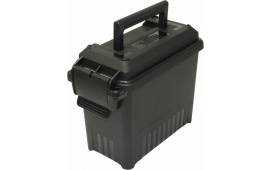 MTM Case-Gard AC15-40 AC-15 Ammo Can Black Polypropylene 8.4" x 4.4" x 6.8" 12 lbs