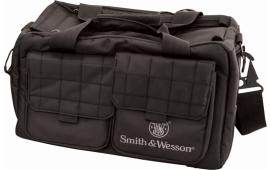 Battenfeld M&P Accessories 110013 Recruit Black Nylon Two Interior Pockets & Magazine Pouches Large Exterior Pockets Rubber Foot Skids Includes Padded Carrying Strap