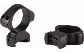 Konus 7402 Scope Ring Set For Rifle Picatinny/Weaver Low 1" Tube Matte Black Steel