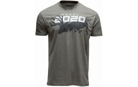 Springfield Armory GEP8607S 2020 Mule Deer Mens T-Shirt Stone Gray Short Sleeve Small