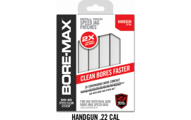 Real Avid AVBMPATCH4S Bore-Max Speed Jag Patches Refill 22 Cal Handgun 4"S Synthetic 250 Per Box