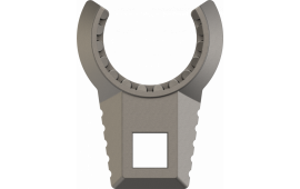 Real Avid AVMFDRBNW Master -Fit Delta Ring Barrel Nut Wrench Titanium/Stainless Steel for AR-Platform