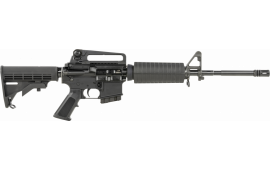 Bushmaster 0010004CA M4 Patrolman's 16" 10+1 Black 6 Position Collapsible Stock Black Polymer Grip Right Hand