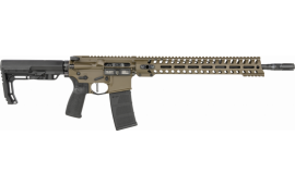 Patriot Ordnance Factory 01752 Minuteman Direct Impingement 16.50" 30+1 Patriot Brown Rec/14.5" M-Lok Handguard Black Nitride Barrel Black Polymer Grip 6 Position MFT Stock