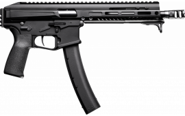 Patriot Ordnance Factory 01838 Phoenix Black Hard Coat Anodized Rec 8" M-LOK Handguard Black MFT Grip Ambidextrous Hand Includes Handstop