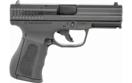 FMK G9C1G2BSSCM 9C1 G2 4" 10+1 Black Carbon Steel Slide Cold Hammer Forged Barrel Black Frame with Interchangeable Backstraps