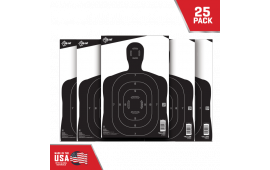 EZ-Aim 15447 EZ-Aim Silhouette Target Silhouette Paper Target 12" x 18" 25 Per Pkg