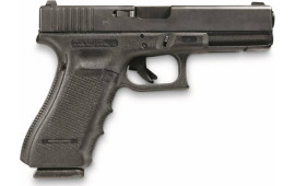 Glock 17 Gen 4 Semi-Auto Pistol 9mm 4.49" Barrel 17 Round - Used Law Enforcement Trade-In - Surplus Good to Very Good Condition