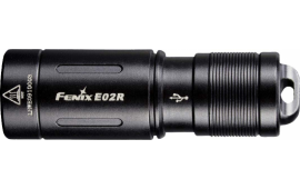 Fenix E02RG2BK E02R Rechargeable EDC Flashlight Black