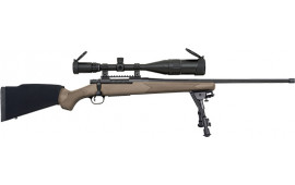 Mossberg 28019 Patriot Night Train 6.5 Creedmoor 5+1 24" Matte Blued Flat Dark Earth Right Hand 6-24x50mm Scope